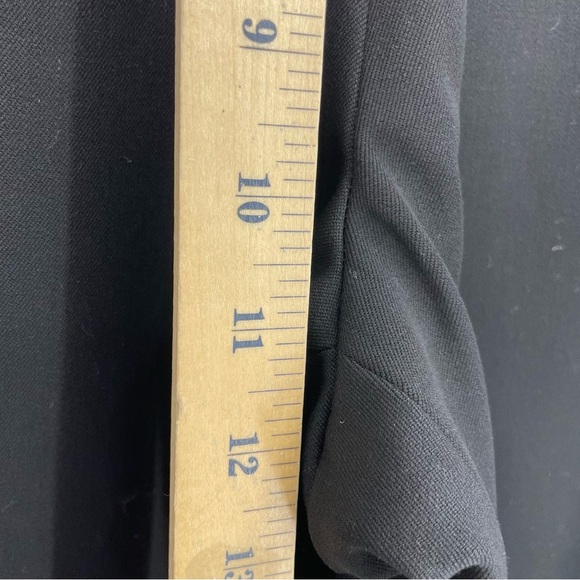 Vintage Cache High Waisted Black Teal Beaded Detail Dress Pants 30” Waist Sz 42 - Picture 7 of 10